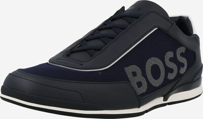 BOSS Orange Sneakers low 'Saturn' i mørkeblå / hvit, Produktvisning