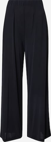 Wide leg Pantaloni con pieghe 'Polly' di ABOUT YOU in nero: frontale
