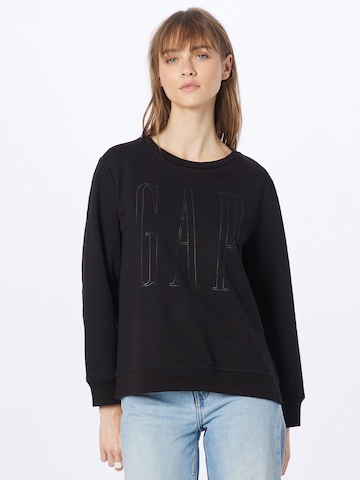 GAP Sweatshirt in Black: front