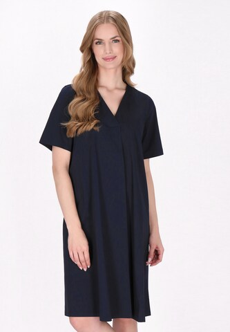 DreiMaster Klassik Jurk 'Classik Look' in Blauw: voorkant
