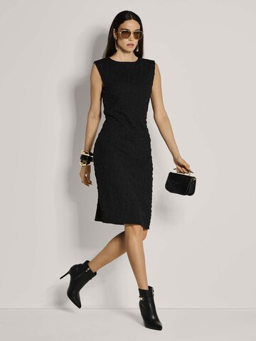 Robe fourreau MADELEINE en noir