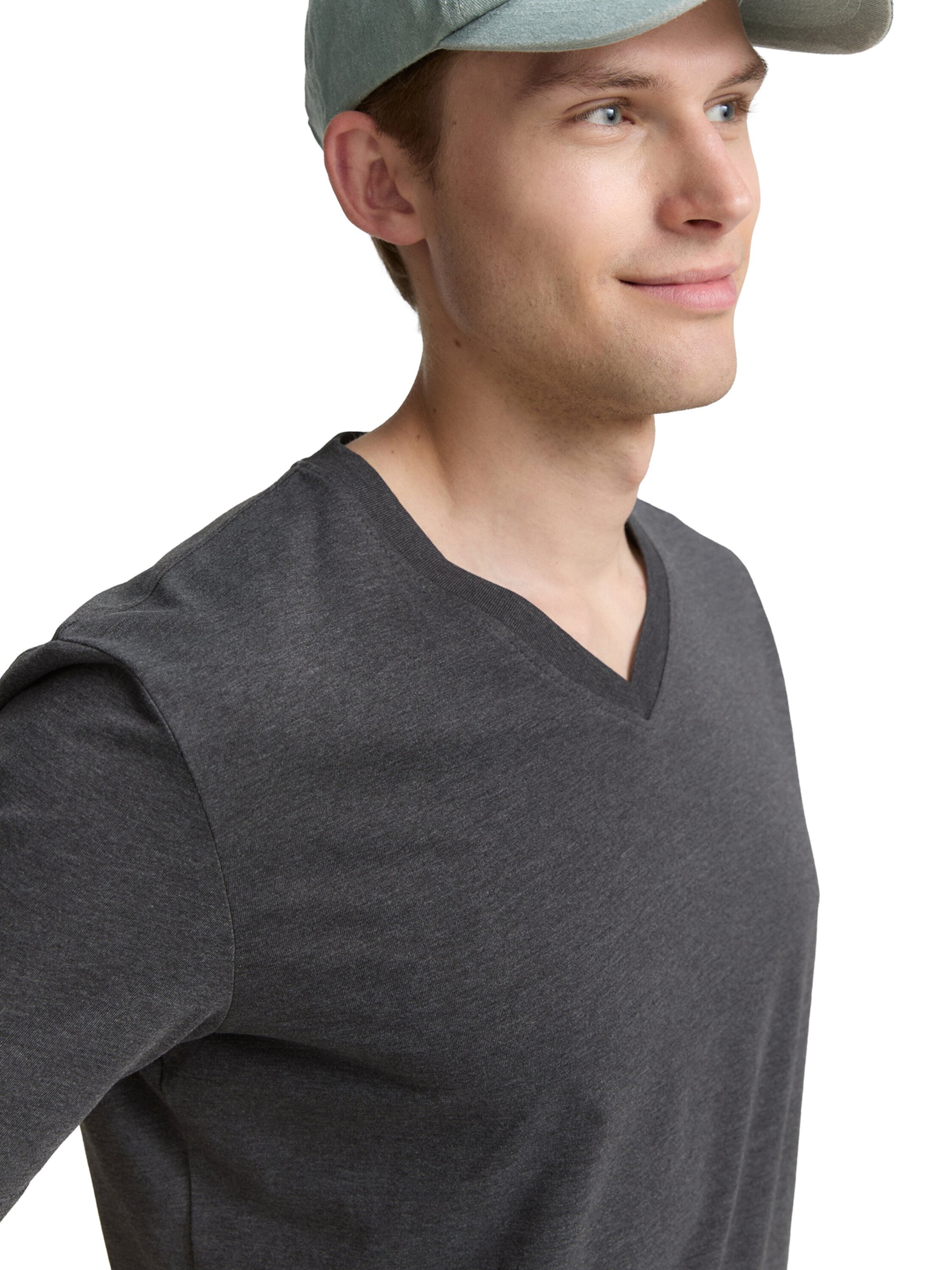 TOM TAILOR Футболка в Серый