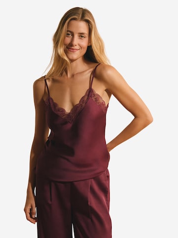 ETAM Slaapshirt 'Desire' in Rood: voorkant