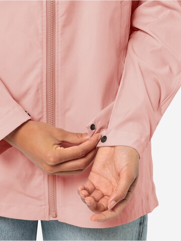 JACK WOLFSKIN Funktionsjacke 'DESERT WIND' in Pink