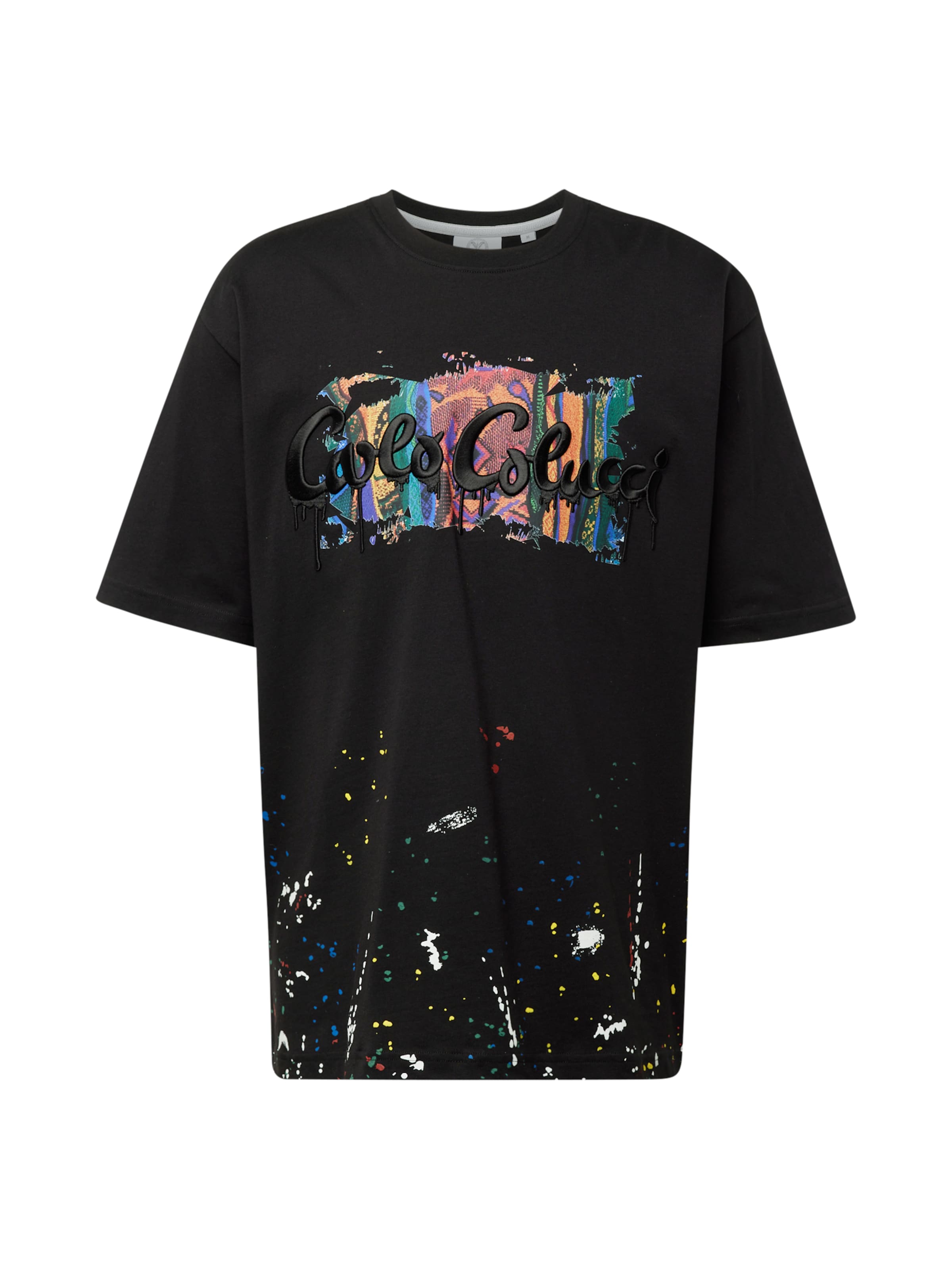 Carlo Colucci - Camiseta en negro: frente