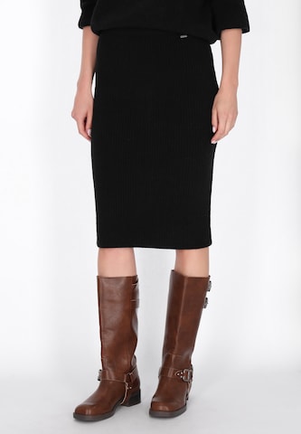 DreiMaster Vintage - Saia em preto: frente