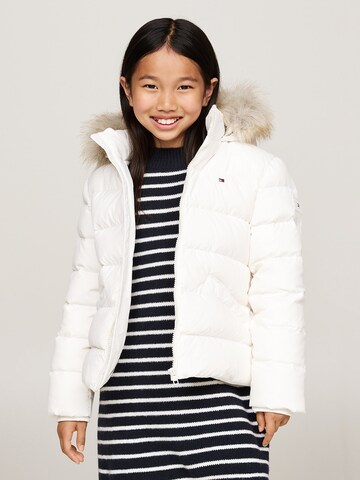 TOMMY HILFIGER Winter jacket 'ESSENTIAL' in White: front