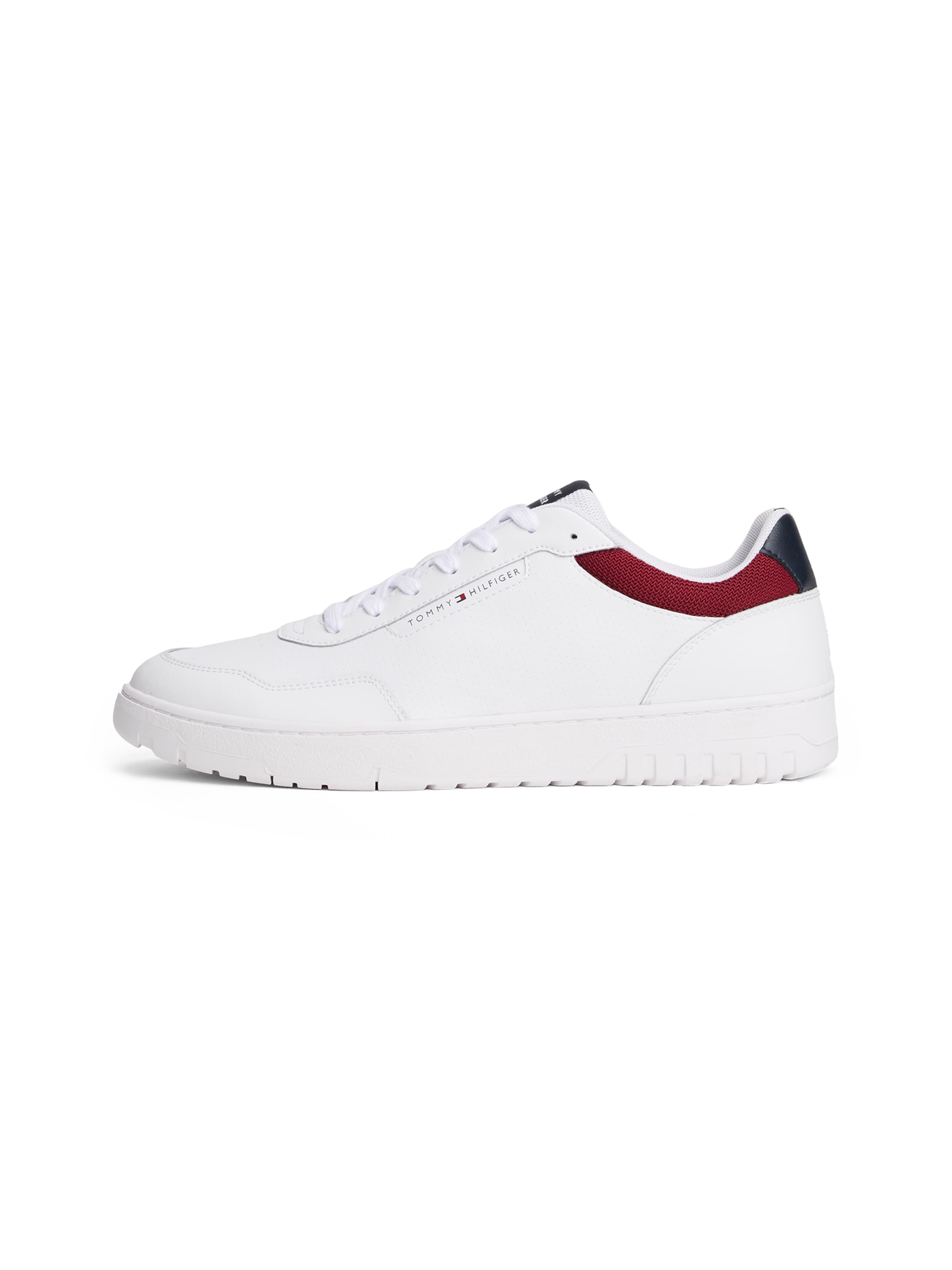 TOMMY HILFIGER Sneaker 'Basket Core' in Weiß: Vorderseite