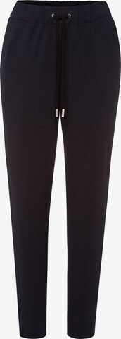 Effilé Pantalon 'Balance' Hanro en noir : devant