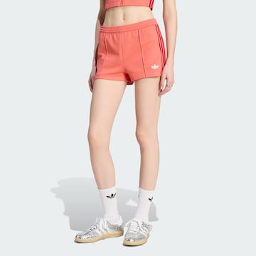 ADIDAS ORIGINALS Slim fit Trousers in Red: front