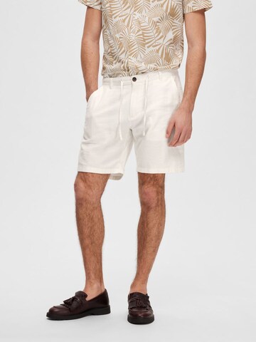 SELECTED HOMME Regular Shorts 'Brody' in Weiß: predná strana