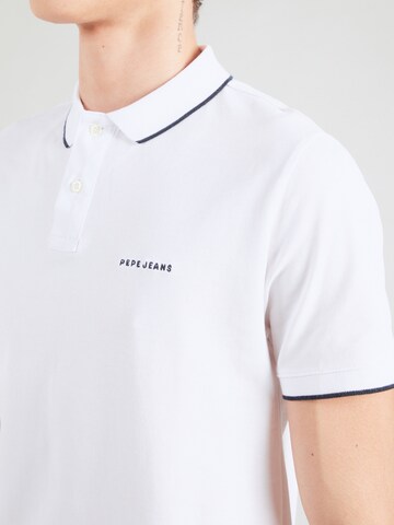 Pepe Jeans Poloshirt 'ERIC' in Weiß