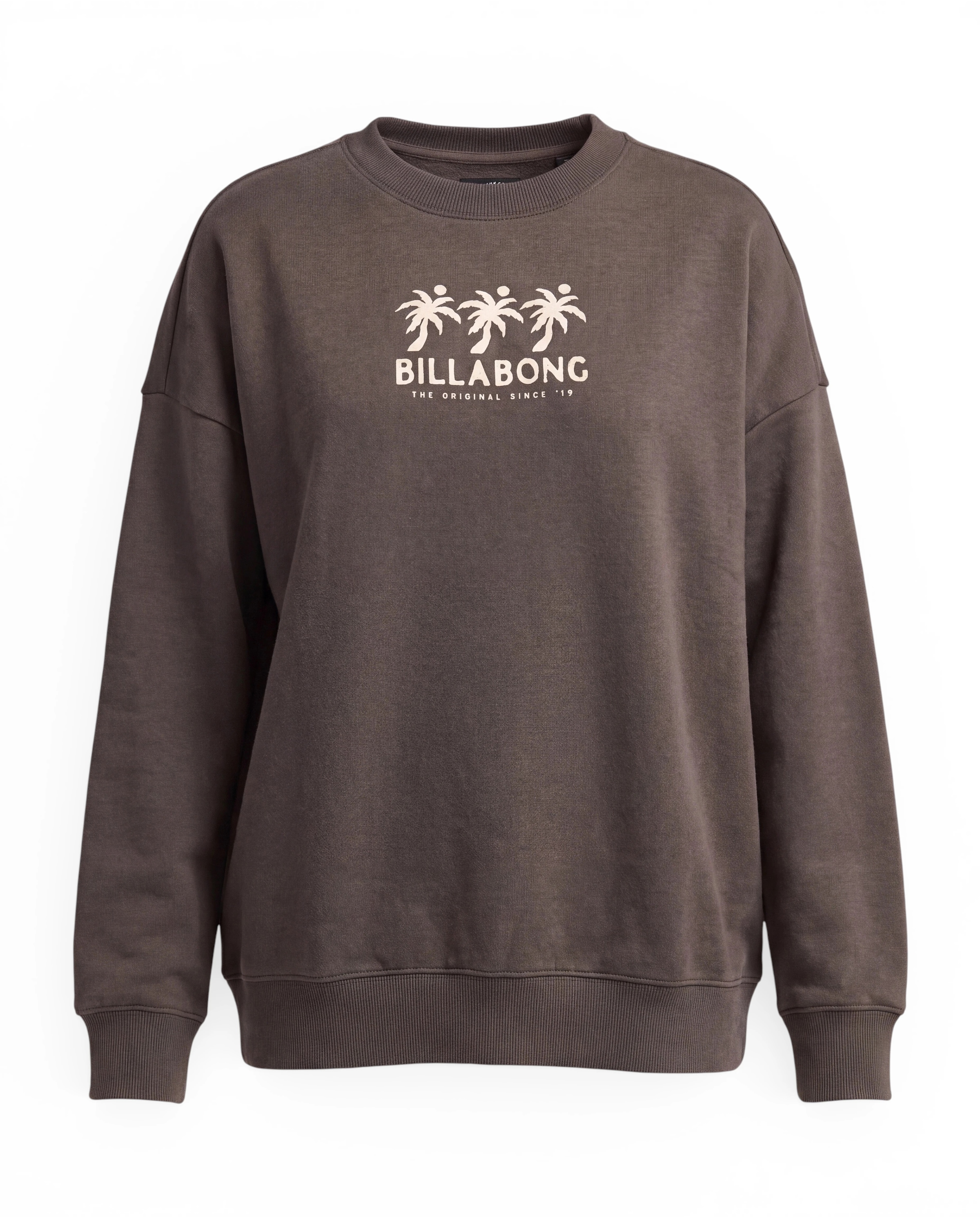 BILLABONGSweater majica 'LIGHT IN SUN' - crna boja: prednji dio