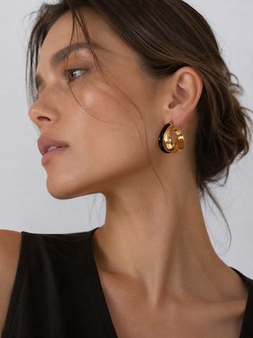 Boucles d'oreilles 'Delfina' RteRme en or : devant