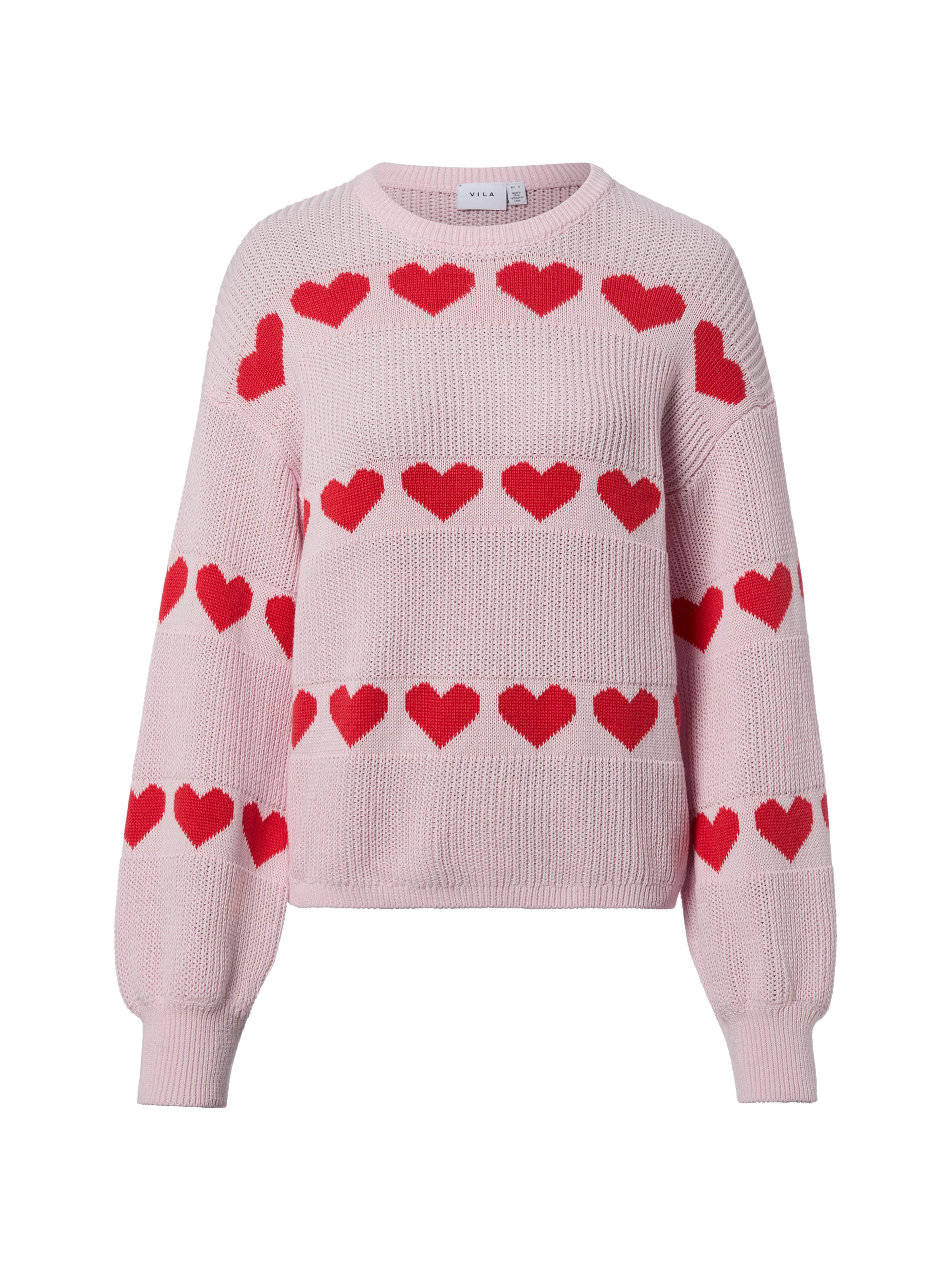 VILA Pullover VIJamilla in rosa, Produktansicht