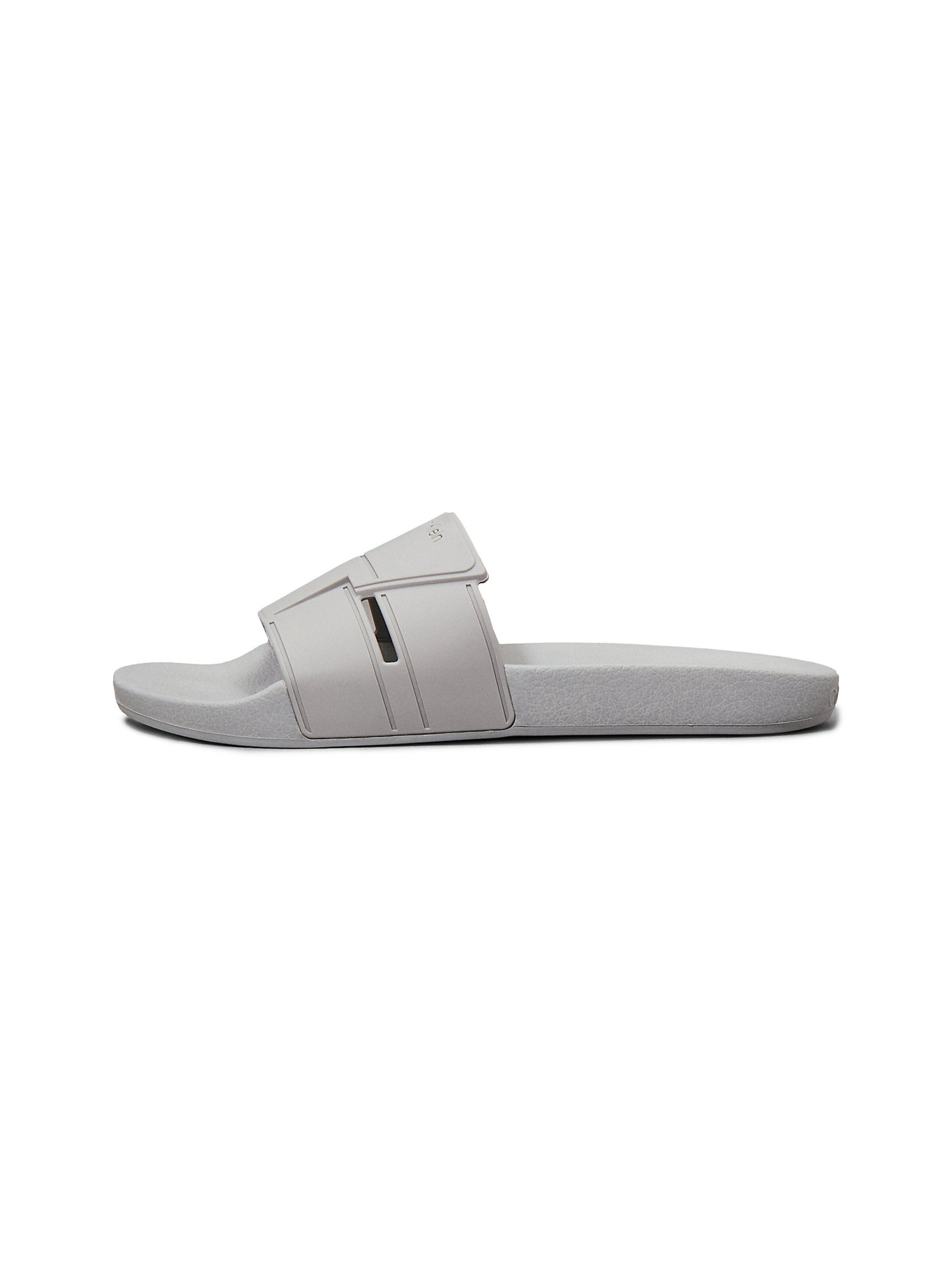 Calvin Klein Mules in Grey: front