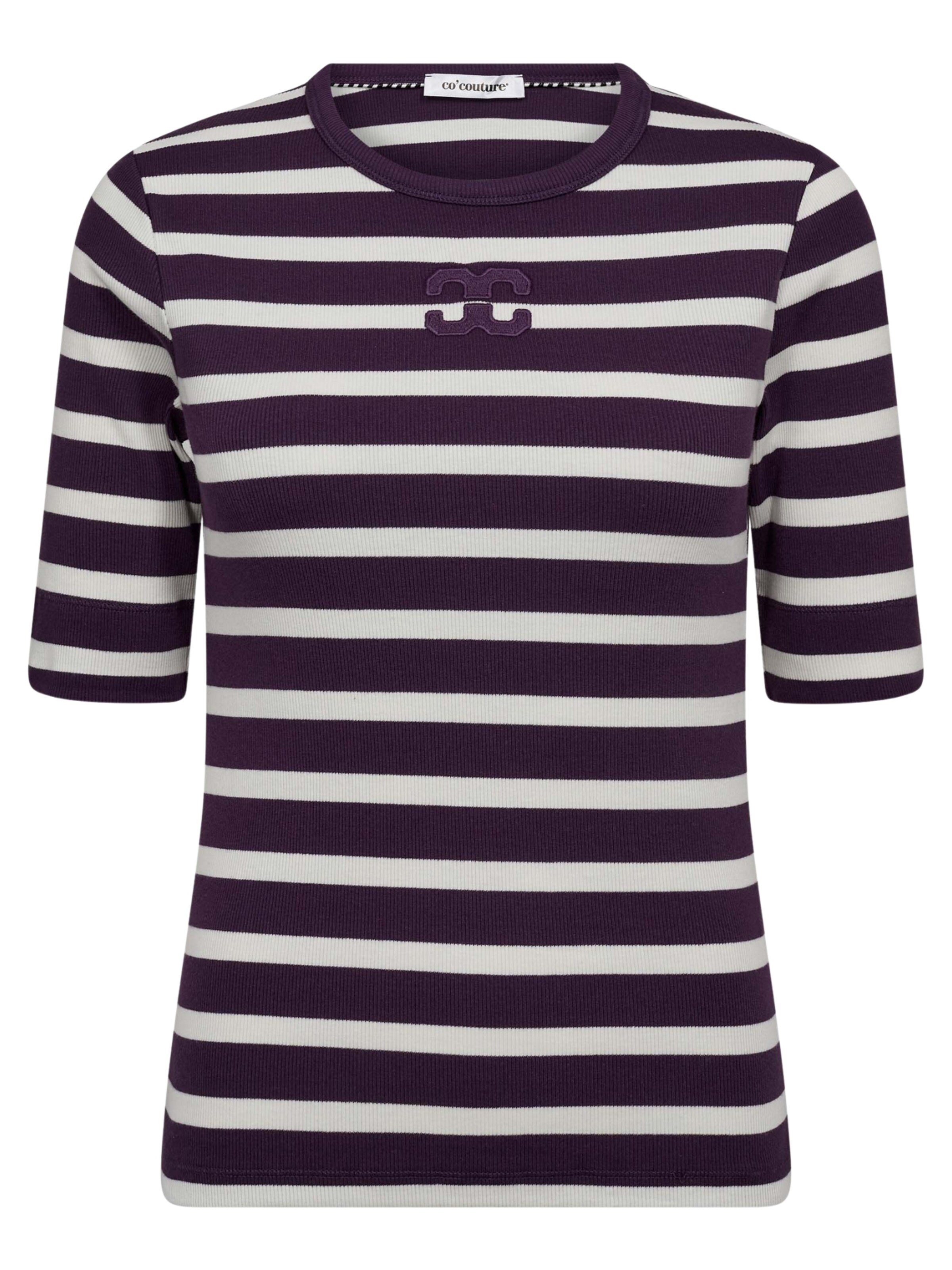 co'couture Tričko 'Granny' – fialová: přední strana