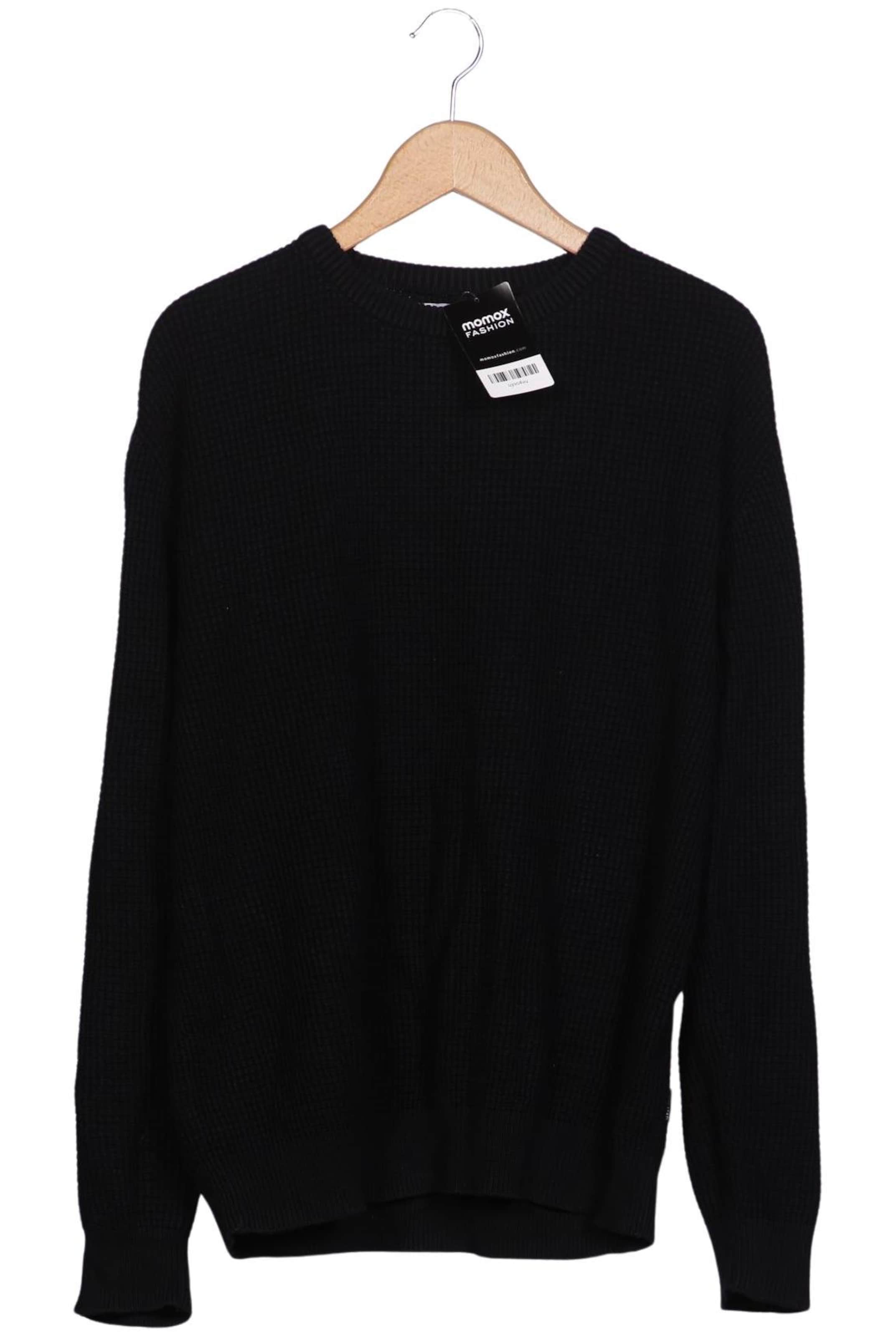 DEDICATED. Pullover S in Schwarz: Vorderseite