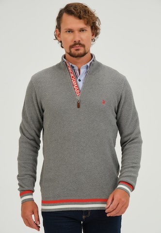 Giorgio di Mare Sweater in Grey: front