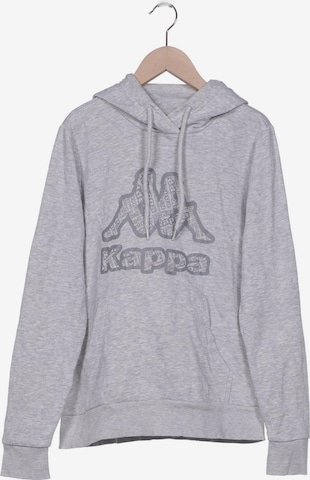 KAPPA Sweatshirt & Zip-Up Hoodie in S in Grey: front
