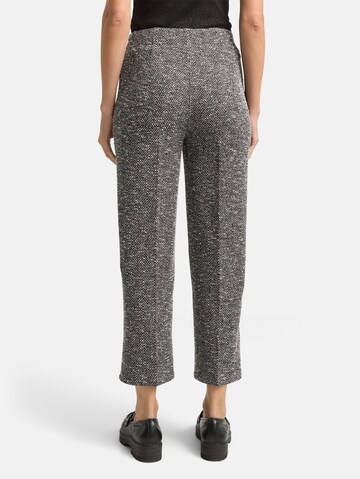 TOM TAILOR Regular Broek 'Lea' in Zwart