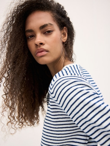 MANGO Pullover 'CALEOTA' in Blau