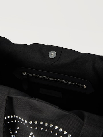 Shopper 'IKON CIRCLE' di Karl Lagerfeld in nero