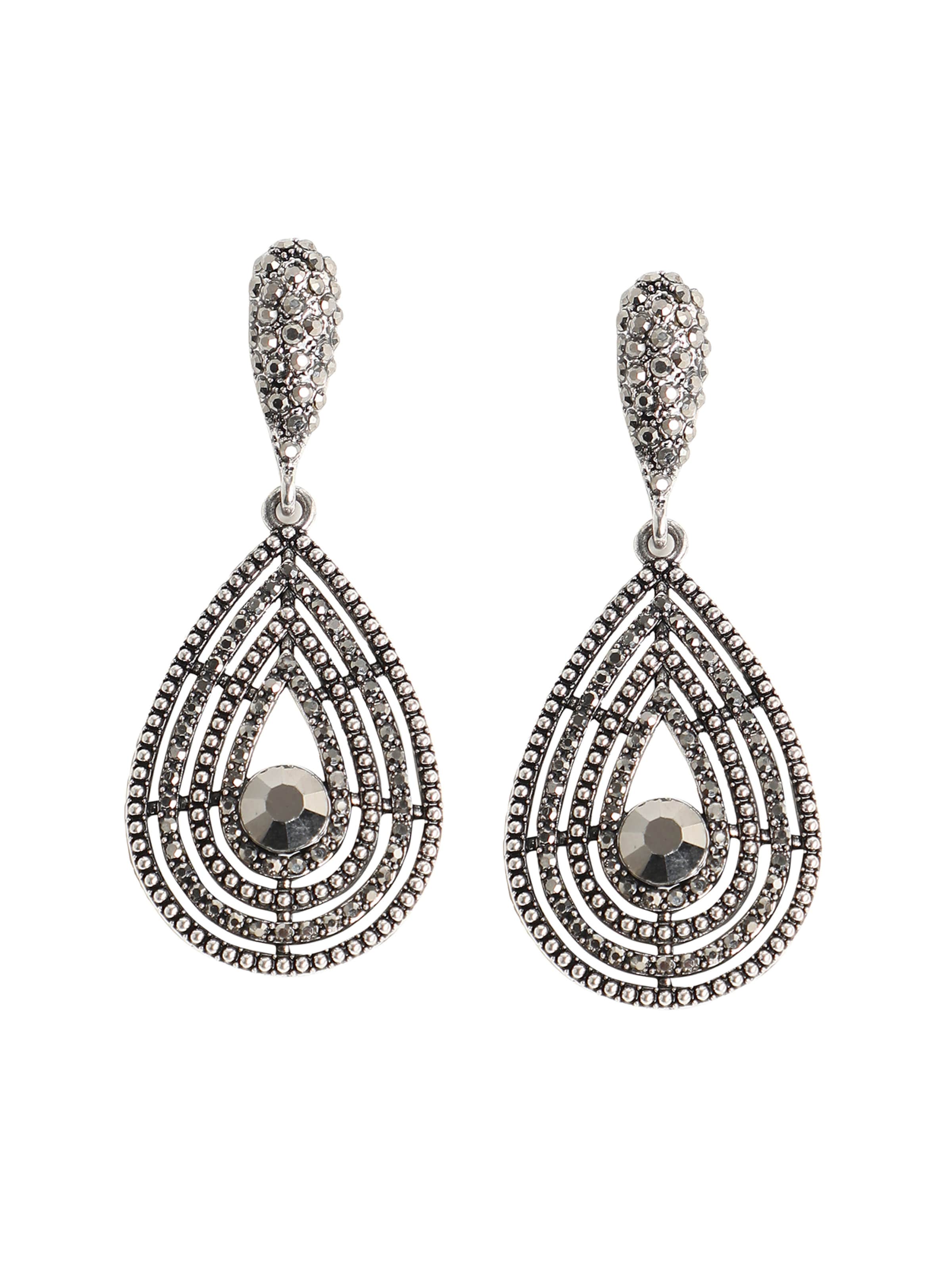 SOHI Σκουλαρίκια 'Lady' σε ασημί: μπροστά