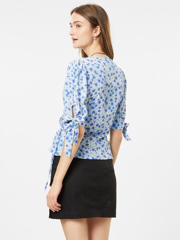 Dorothy Perkins Blus 'Ditsy' i blå