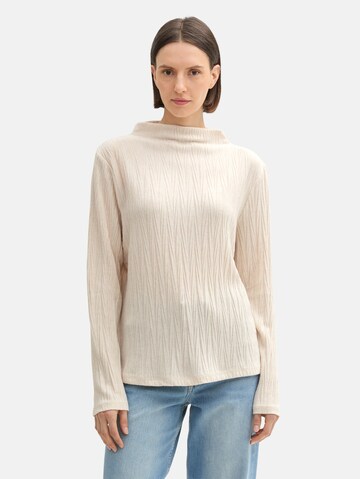 TOM TAILOR Shirt in Braun: Vorderseite