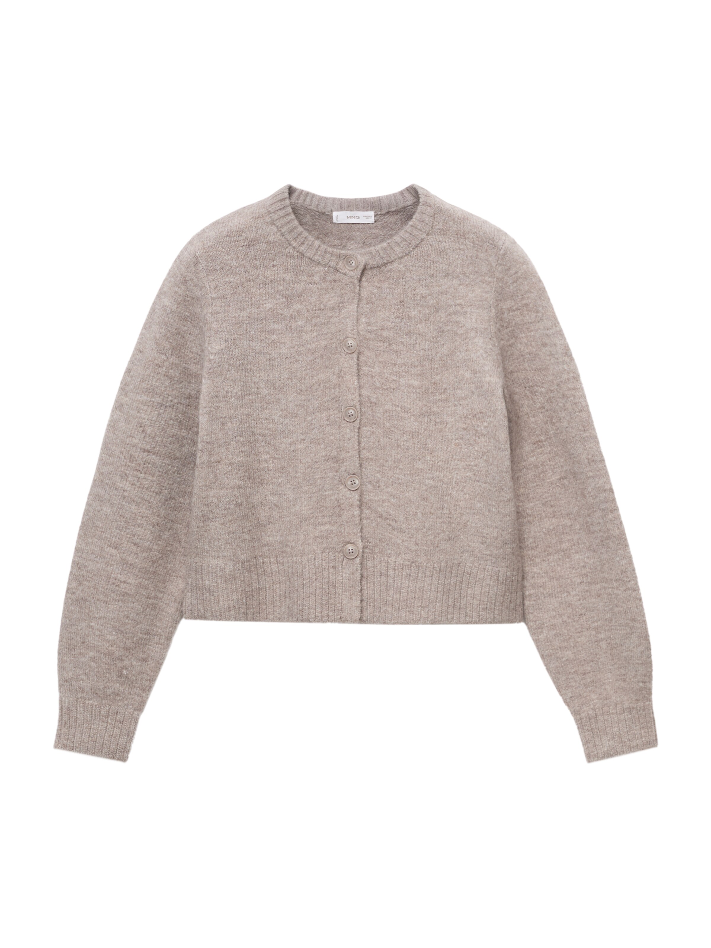 MANGO TEEN Kardigán 'Seoul2' - barna: elől