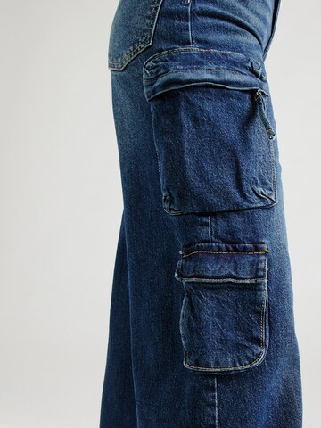 Tally Weijl Loose fit Cargo Jeans in Blue