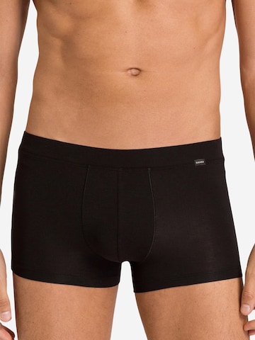 Hanro Boxer shorts 'Natural Function' in Black: front