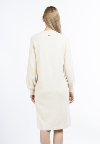 DreiMaster Klassik Knit dress in Beige