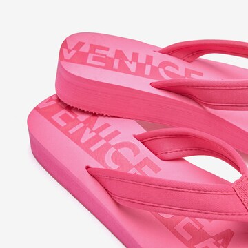 VENICE BEACH Zehentrenner 'LM exkl. Sport' in Pink