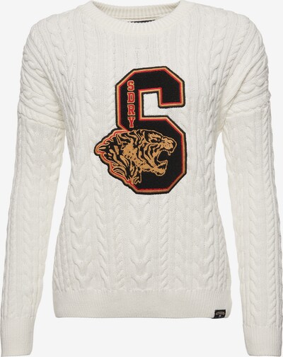 Superdry Pullover 'Preppy' in creme, Produktansicht