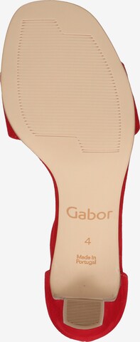 GABOR Sandalen in Rot