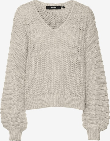 Pull-over VERO MODA en beige : devant