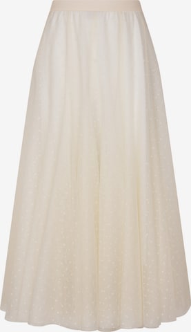 Jupe 'Alexandra Lapp' SEIDENSTICKER en blanc : devant