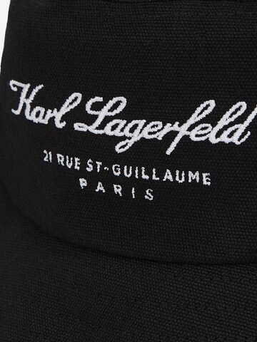 Karl Lagerfeld Hat 'Hotel' i sort