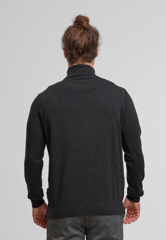 INDICODE JEANS Sweater 'Van Paul' in Black