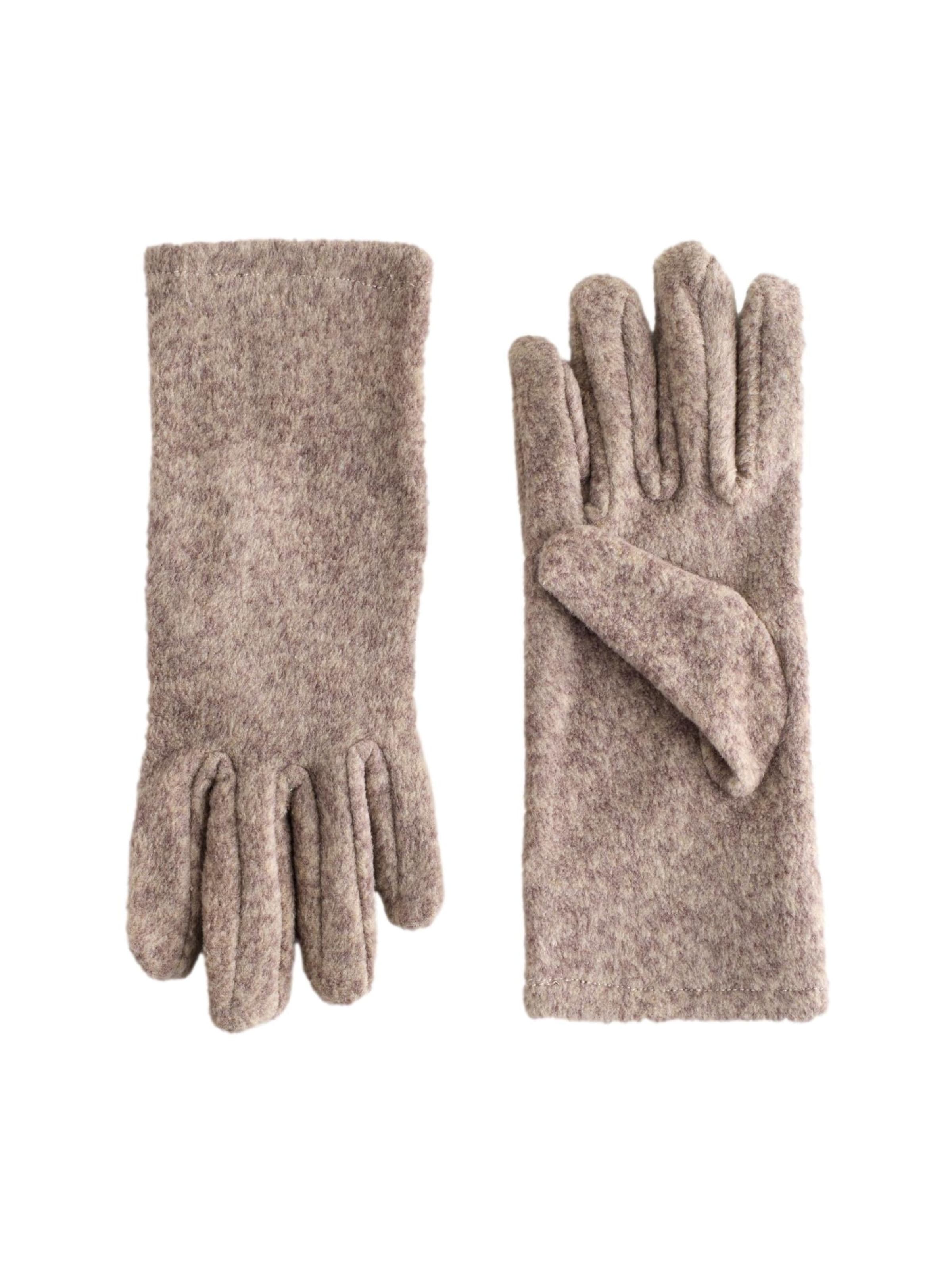 Next Fingervantar i beige: framsida