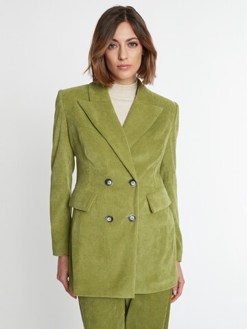 Ana Alcazar Blazers 'Sasa' in Groen: voorkant