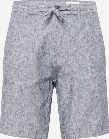 s.Oliver Loosefit Broek 'Detroit' in Blauw: voorkant