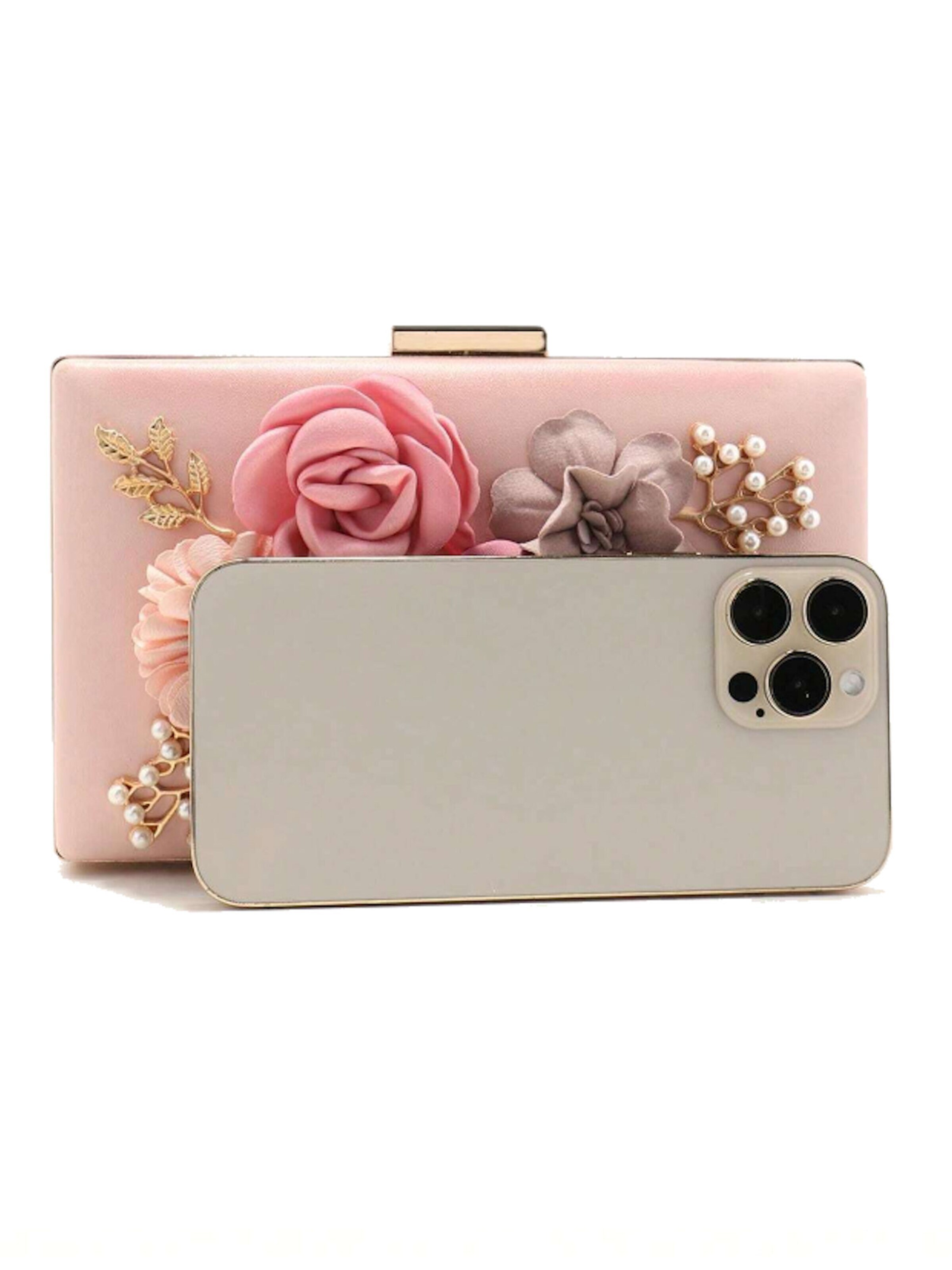 Tomshop24-7 Clutch 'Floris' in Pink