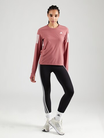 ADIDAS PERFORMANCE Performance shirt 'Own The Run' in Pink