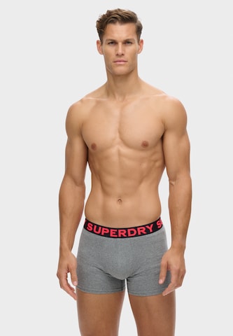 Boxers Superdry en gris : devant