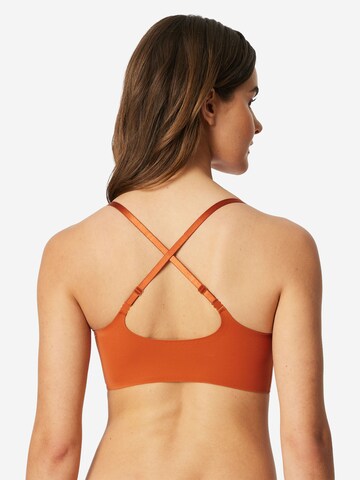 SCHIESSER Bustier Bustier ' Invisible Soft Padded ' in Orange