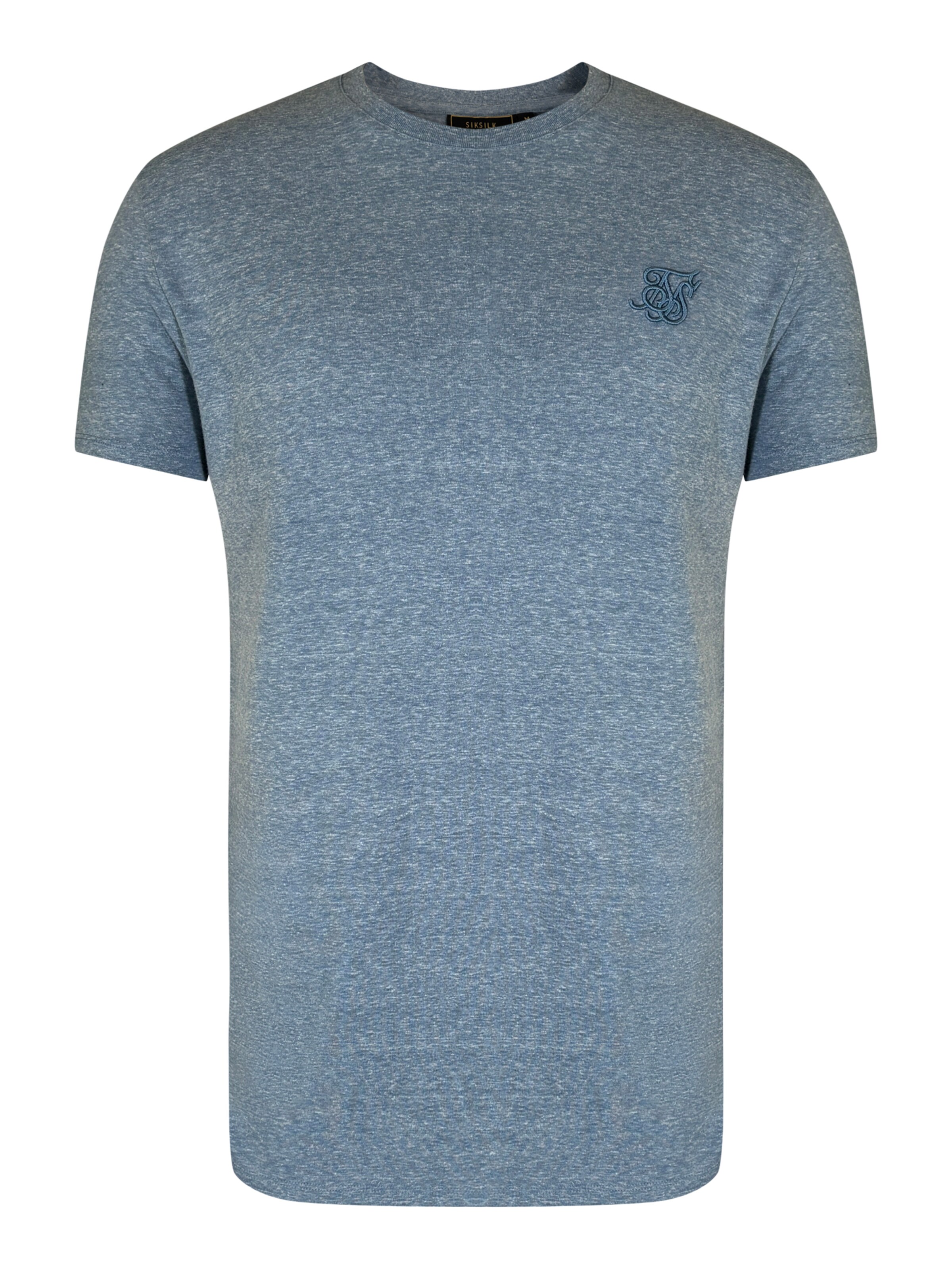 SikSilk T-Shirt in Blau: Vorderseite