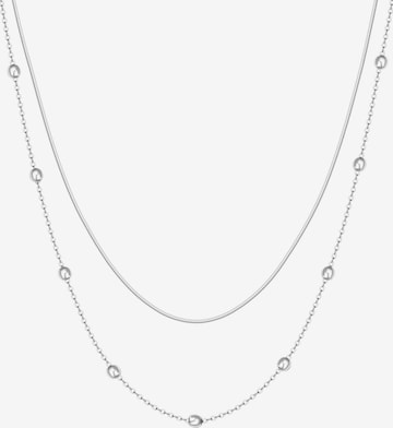 Hey Happiness Necklace 'Bobble' in Silver: front